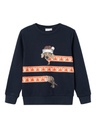 NAME IT KIDS - NKM REMERRY LS SWEAT BRU BOX - Dark Sapphire