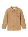 NAME IT MINI - NMM REBAM LS SHIRT - Bone Brown