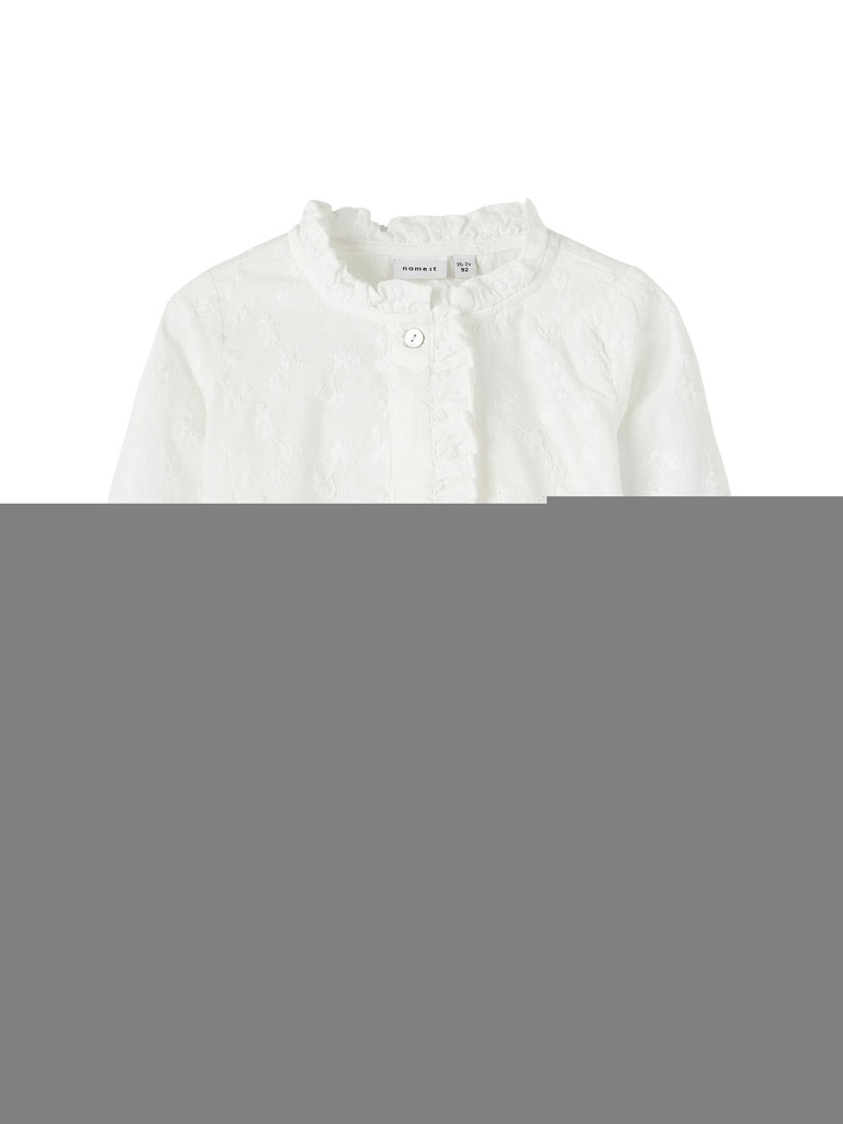 NAME IT MINI - NMF OBEA LS BLOUSE - Jet Stream