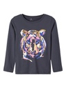 NAME IT KIDS - NKF OTIGER LS TOP - India Ink