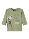 NAME IT BABY - NBM OFFI LS TOP BOX - Oil Green