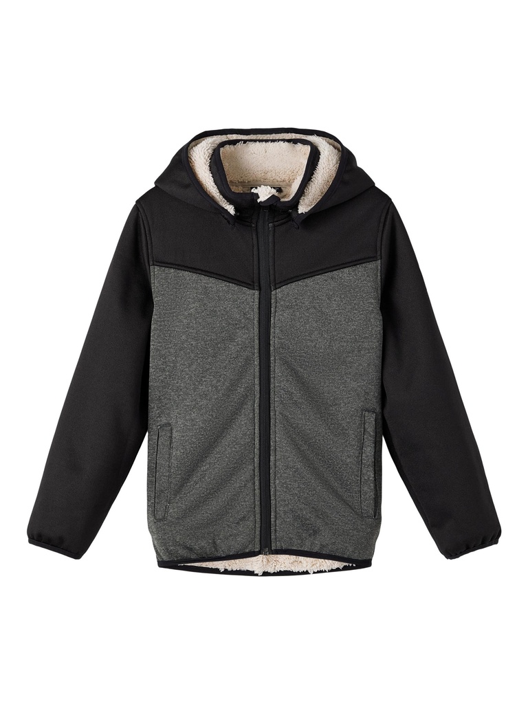 NAME IT KIDS - NKN MADA08 JACKET FO - Grey Melange