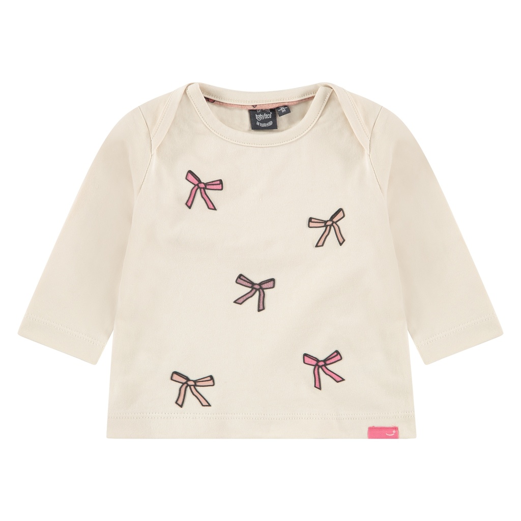 Babyface - baby girls t-shirt long sleeve - stone - NWB23628646
