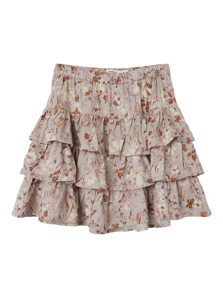 NAME IT MINI - NMF NITARA SKIRT - Oatmeal
