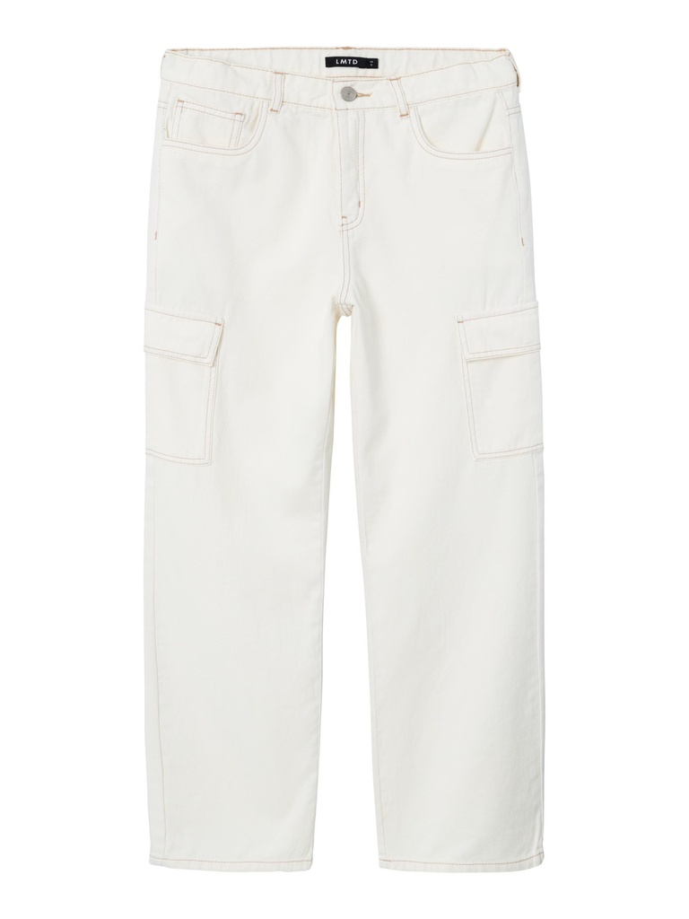 LMTD - NLN UTIZZA CARGO PANT - White Alyssum INCENSE STITCHES