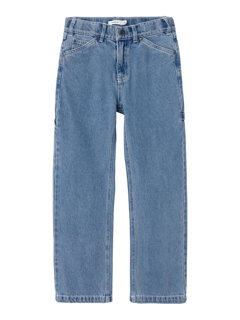 NAME IT KIDS - NKM RYAN STRAIGHT JEANS 4525-IM L NOOS - Medium Blue Denim