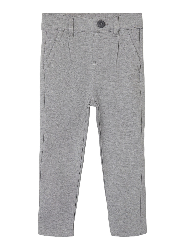 NAME IT MINI - NMM SILAS COMFORT PANT 1150-GS NOOS - Medium Grey Melange