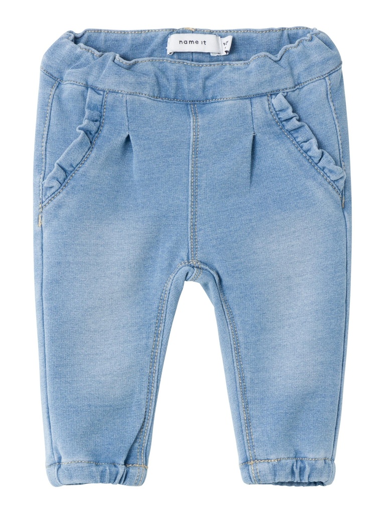 NAME IT BABY - NBF BELLA ROUND JEANS 6101-TR NOOS - Light Blue Denim