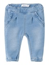 NAME IT BABY - NBF BELLA ROUND JEANS 6101-TR NOOS - Light Blue Denim