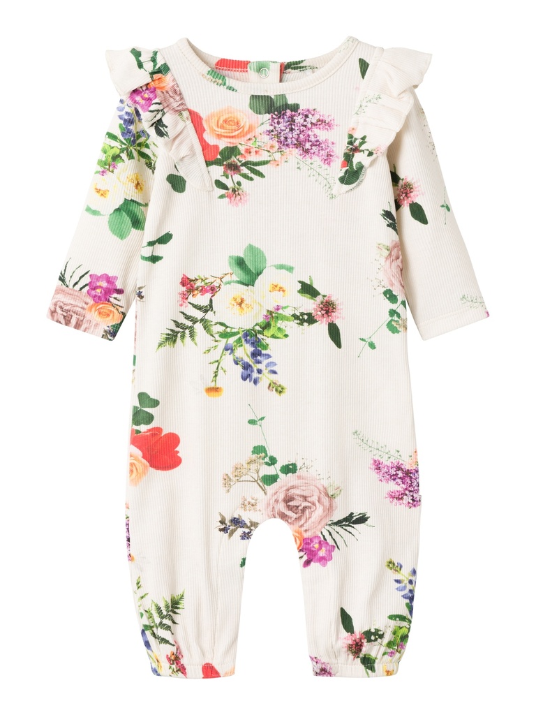 NAME IT BABY - NBF TRAY LS SUIT - Jet Stream