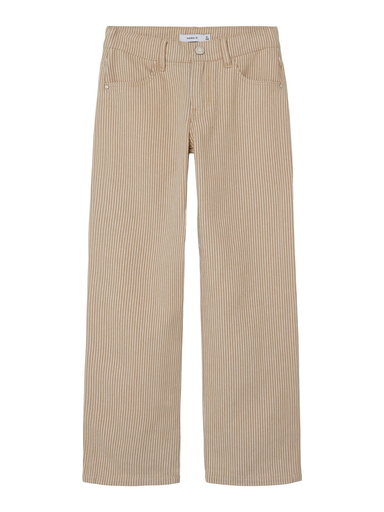 NAME IT KIDS - NKF ROSE STRAIGHT PANT 4774-TL T EP - Nomad WHITE