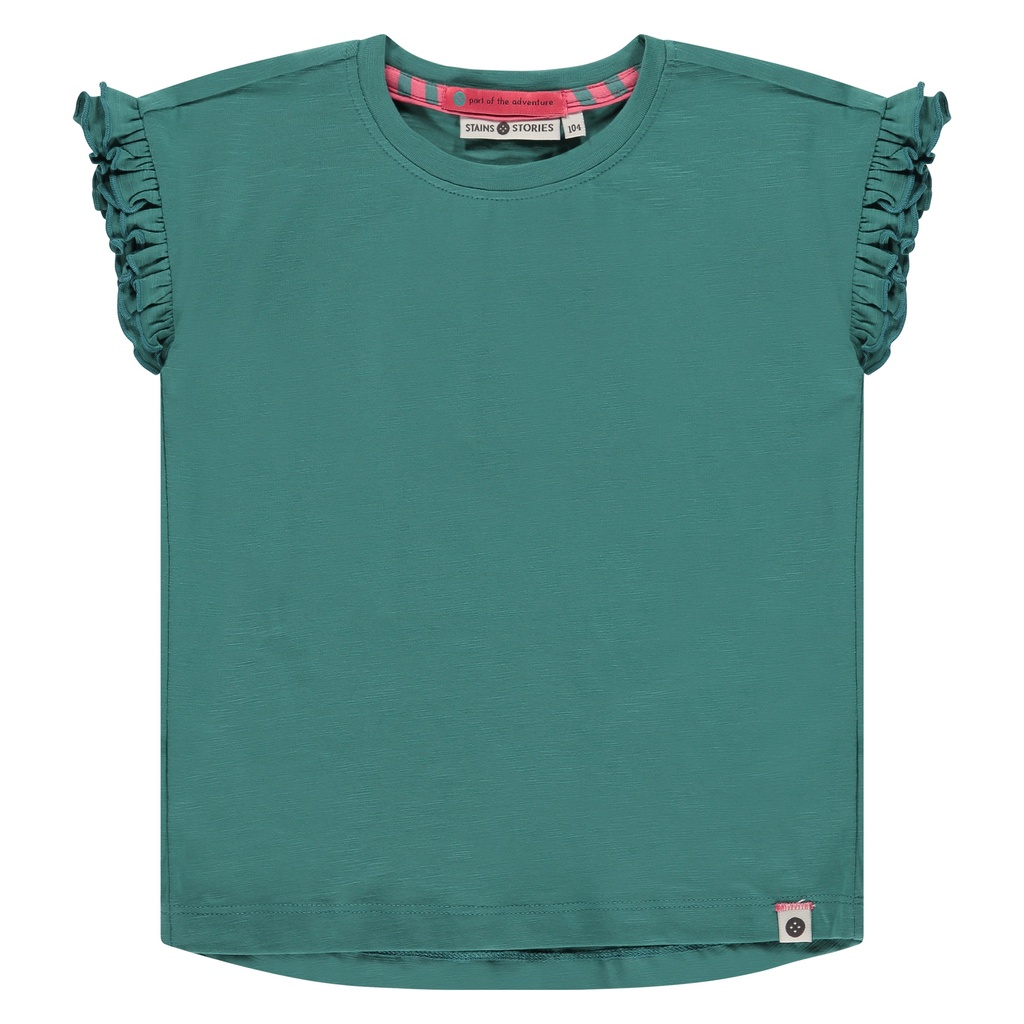 Babyface - girls shirt short sleeve - EMERALD - BBE24108610