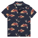 Babyface - boys shirt short sleeve - dark royal - BBE24107616