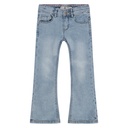 Babyface - girls denim flared - blue denim - BBE24208224