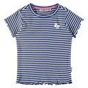 Babyface - girls rib shirt short sleeve - cobalt - BBE24208622
