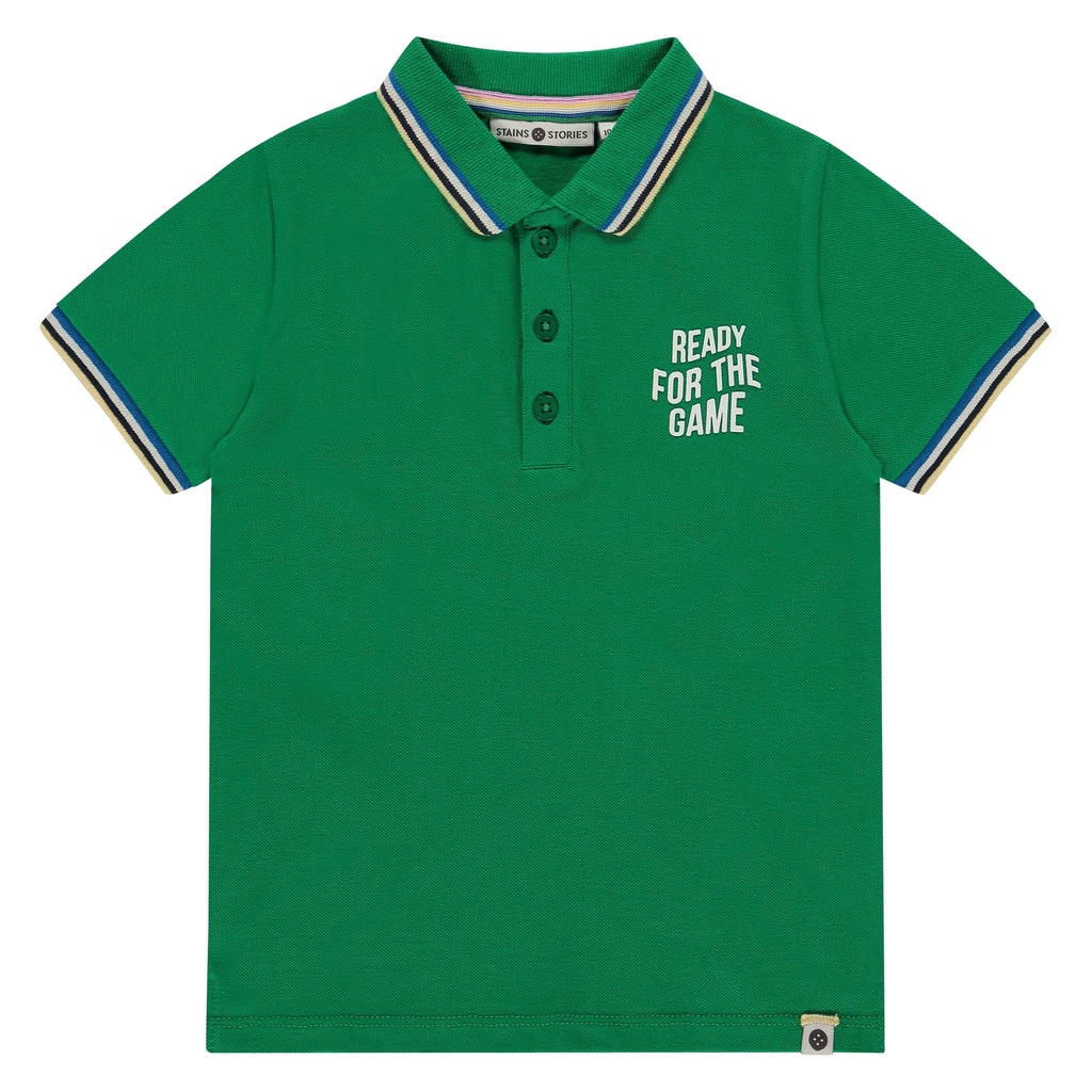 Babyface - boys polo short sleeve - green - BBE24207637