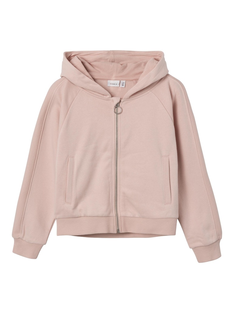 NAME IT KIDS - NKF TARIBBA LS SHORT SWEAT CARD WH BRU - Sepia Rose