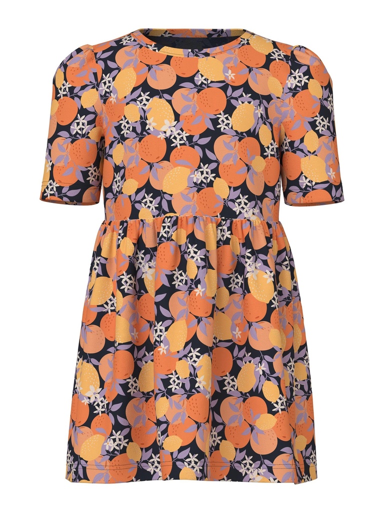 NAME IT MINI - NMF JINNIA SS DRESS PB - Dark Sapphire