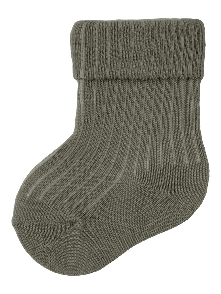 NAME IT BABY - NBM NOBBU SOCK - Dusty Olive