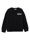 NAME IT KIDS - NKF JABS JUSTINBIE BOXY SWEAT BOX UNB UNV - Black
