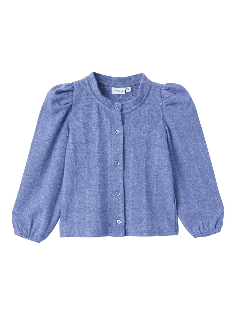 NAME IT MINI - NMF BOBBELINE LS CARD - Blue Ice