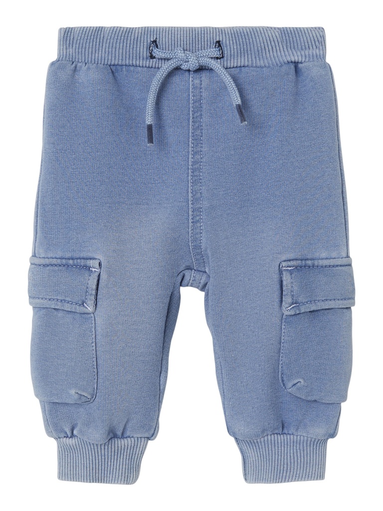NAME IT BABY - NBM BEN BAGGY R CARGO JEANS 4434-TR B - Light Blue Denim