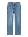NAME IT KIDS - NKF ROSE HW STRAIGHT JEANS 9222-BE NOOS - Medium Blue Denim