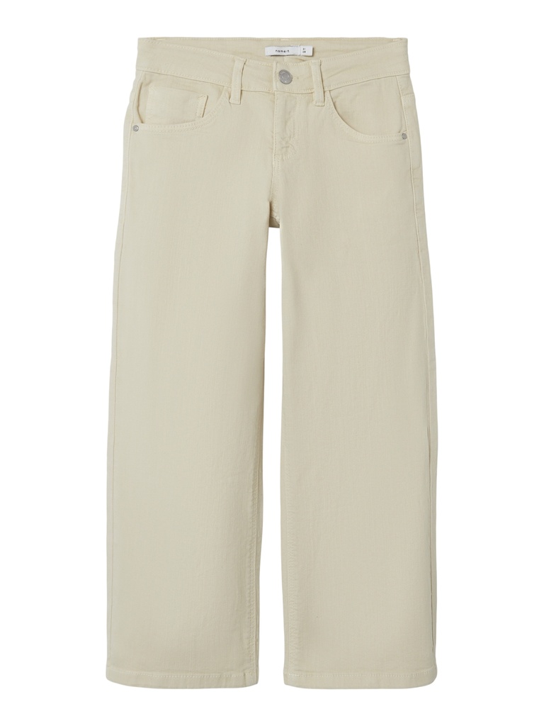 NAME IT KIDS - NKF ROSE WIDE TWI PANT 1115-TP NOOS - Turtledove
