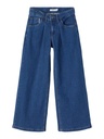 NAME IT KIDS - NKF BELLA WIDE JEANS 1463-SP NOOS - Medium Blue Denim