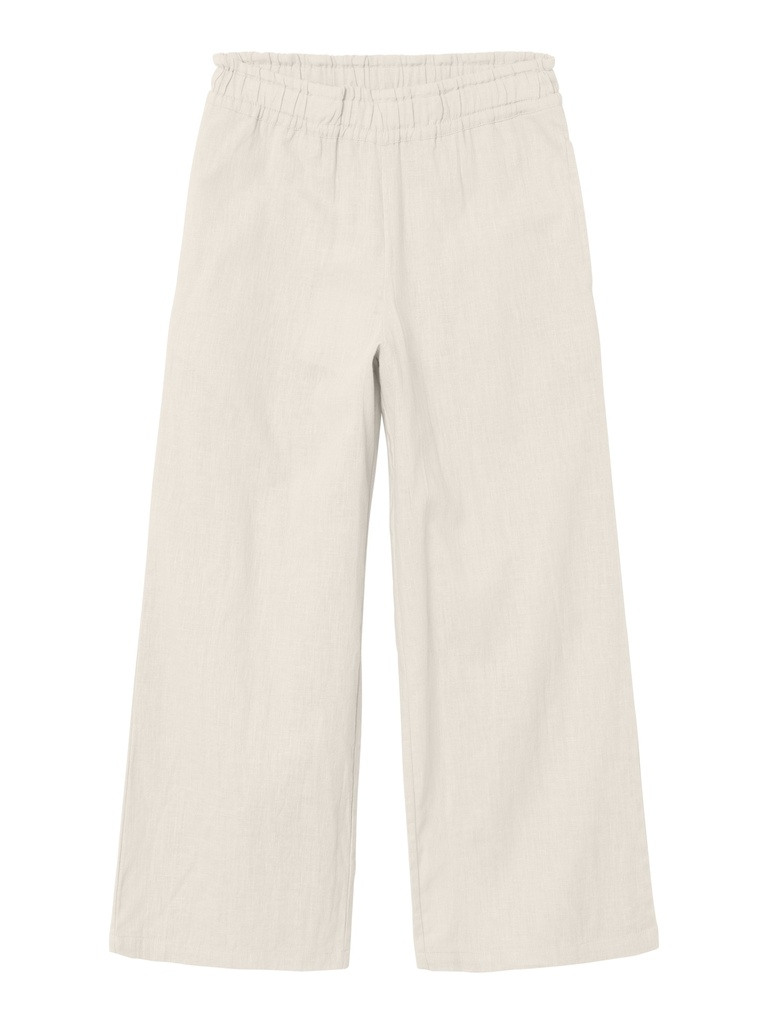 NAME IT KIDS - NKF FALINNEN WIDE PANT NOOS - Jet Stream