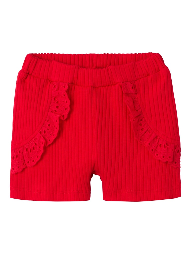 NAME IT BABY - NBF FENNAS SHORTS - Tomato