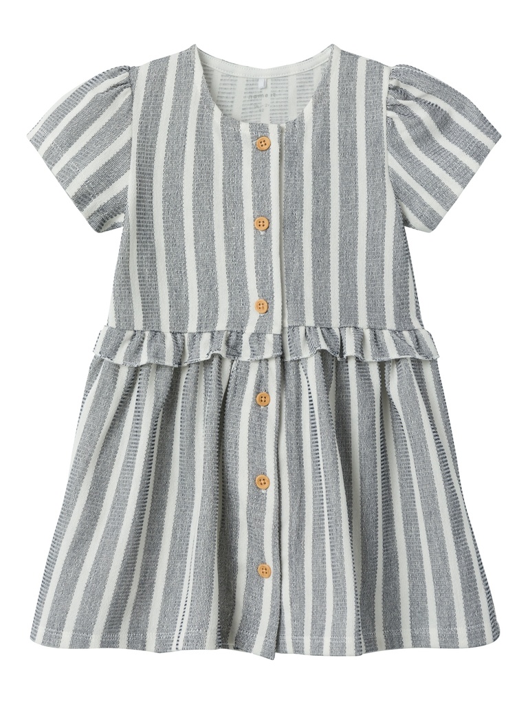 NAME IT MINI - NMF FREDERIKKE SS DRESS - Dark Sapphire