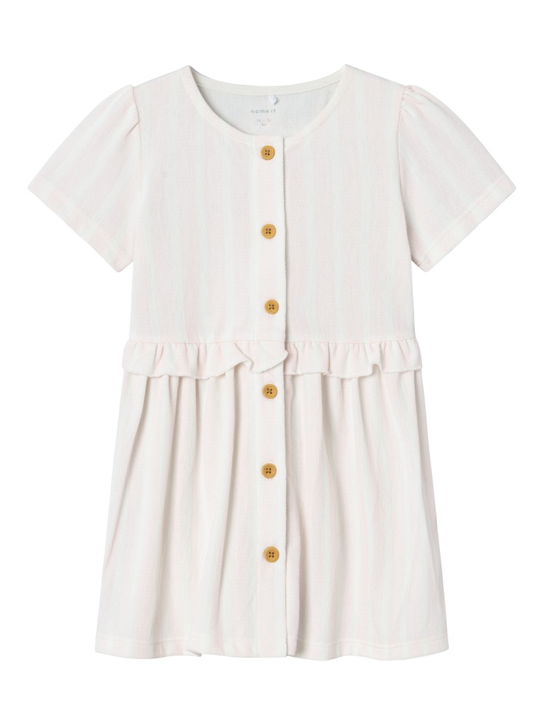 NAME IT MINI - NMF FREDERIKKE SS DRESS - Parfait Pink