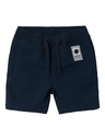 NAME IT MINI - NMM FALL SWEAT LONG SHORTS UNB - Dark Sapphire Melange