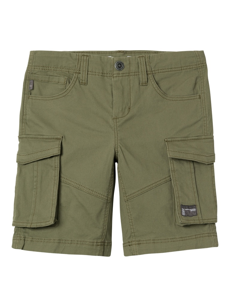 NAME IT KIDS - NKM RYAN REG TWI L SHORTS 6776-BA NOOS - Deep Lichen Green