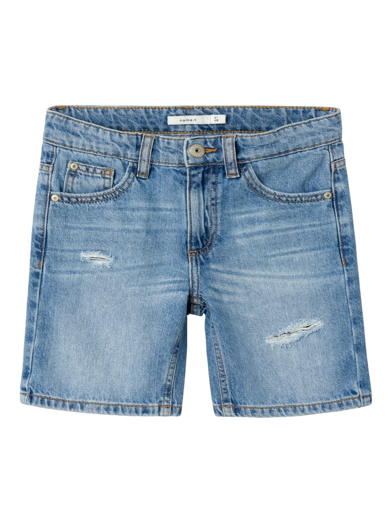 NAME IT KIDS - NKM SILAS LOOSE DNM L SHORTS 7998-BE NOOS - Medium Blue Denim