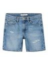 NAME IT KIDS - NKM SILAS LOOSE DNM L SHORTS 7998-BE NOOS - Medium Blue Denim