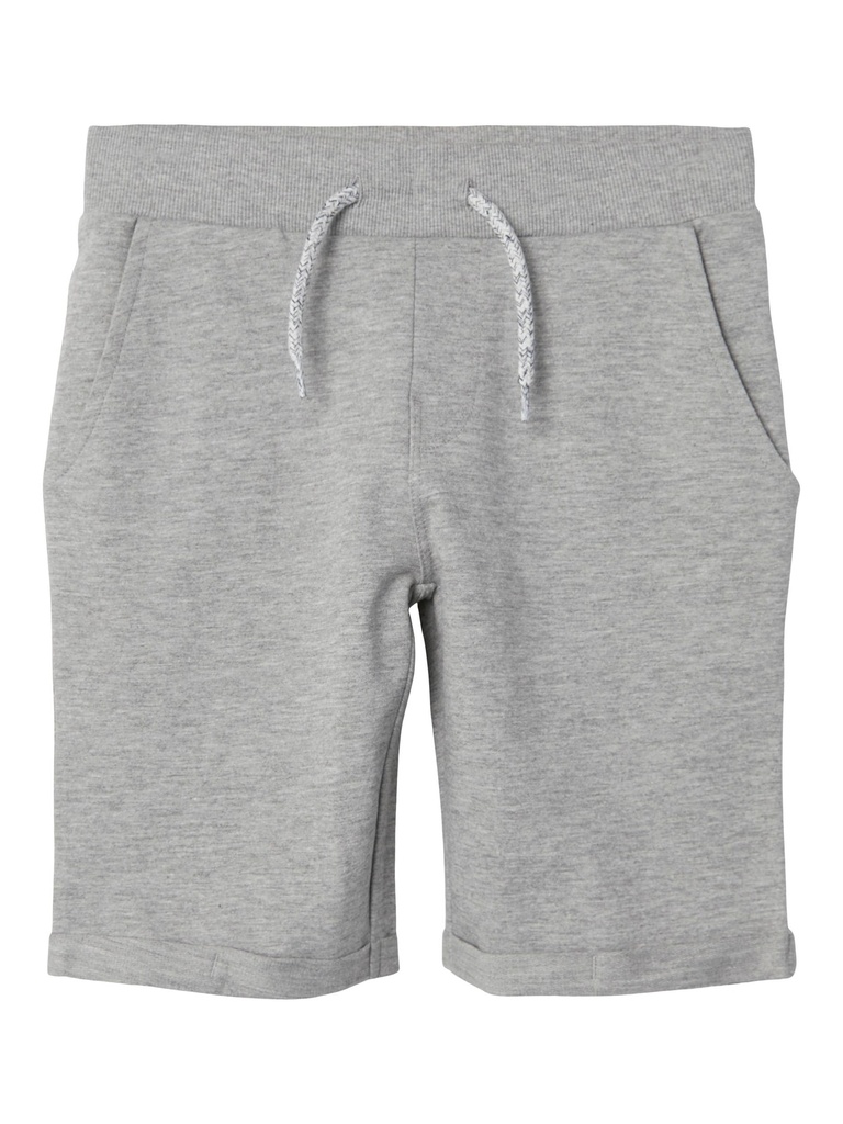 NAME IT KIDS - NKM VERMO LONG SWE SHORTS UNB F NOOS - Grey Melange