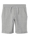 NAME IT KIDS - NKM VERMO LONG SWE SHORTS UNB F NOOS - Grey Melange