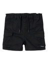 NAME IT MINI - NMM BEN BAG CARGO TWI SHORTS 1771-HI NOOS - Black
