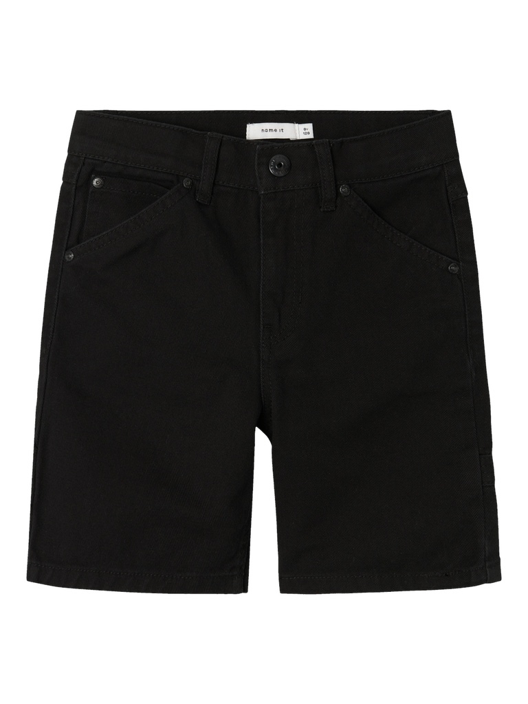 NAME IT KIDS - NKM RYAN ST TWI L SHORTS 4242-YL F - Black