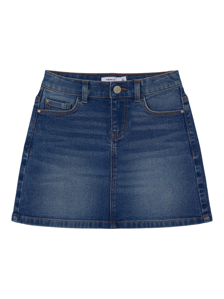 NAME IT KIDS - NKF DIANA  A SHAPE DNM SKIRT 4311-IO NOOS - Medium Blue Denim