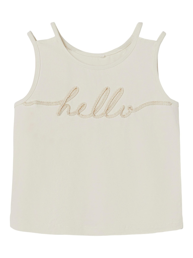 NAME IT KIDS - NKF FULRIKKA SS SHORT TOP - Jet Stream