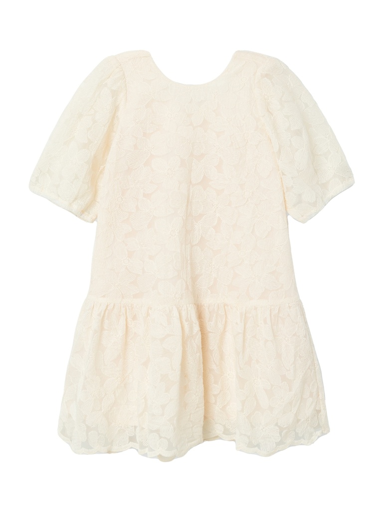 NAME IT KIDS - NKF FISTINA SS DRESS - Jet Stream