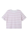 NAME IT KIDS - NKF VITANNI SS SHORT BOXY TOP - Parfait Pink
