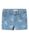 NAME IT MINI - NMF ROSE REG DNM SHORTS 9712-BE J - Denim Blue CITRUS