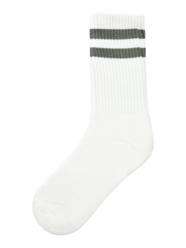 NAME IT KIDS - NKM JANS SOCK - Bright White Oil Green