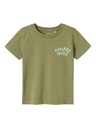 NAME IT MINI - NMM JASU SS TOP - Oil Green