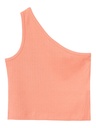 NAME IT KIDS - NKF JOLONE XSL ONESHOULDER SHORT TOP - Papaya Punch