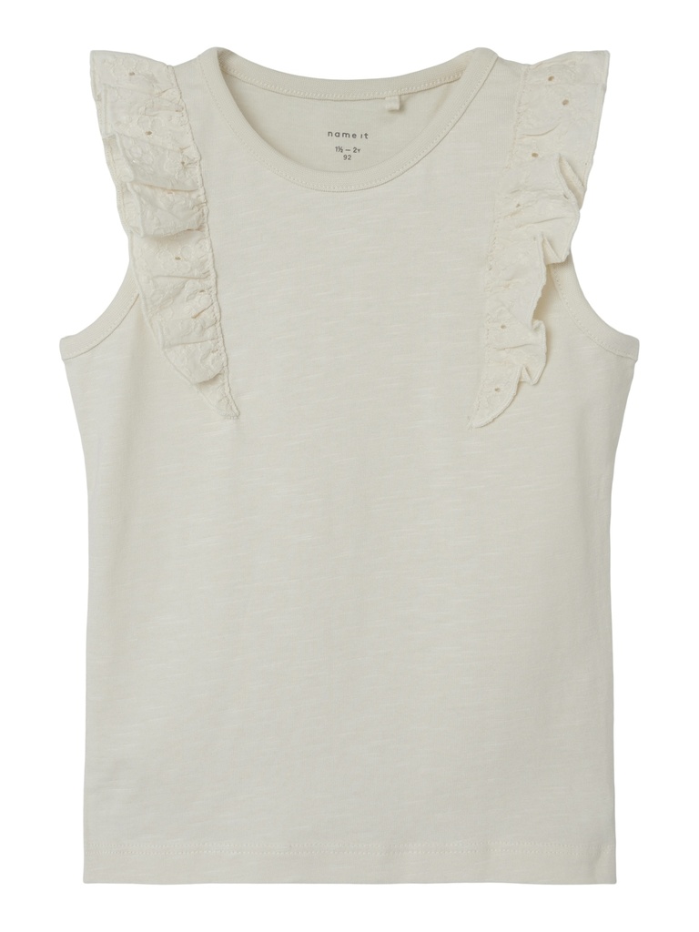 NAME IT MINI - NMF JAMILLA CAP TOP - Jet Stream